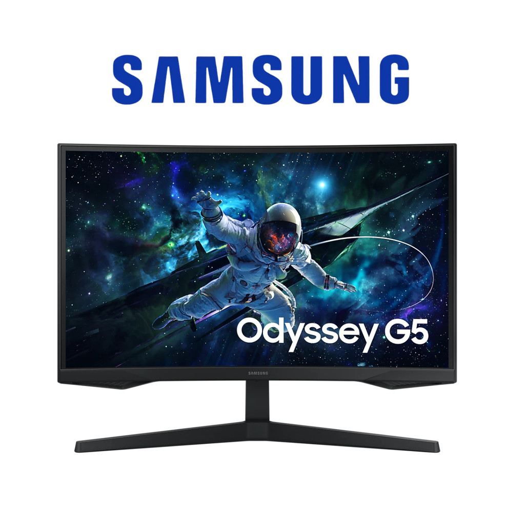 SAMSUNG Gaming Monitor Odyssey G5 G552C QHD 165Hz LS27CG552EEXXT/LS32CG552EEXXT ประกัน 3 ปี