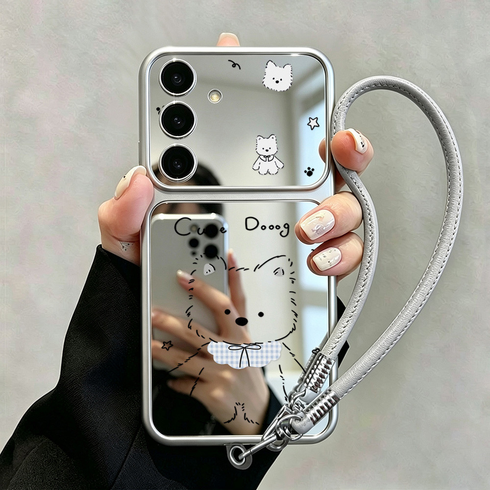 Make Up Mirror เคส For Samsung A57 5G A07 A56 A55 A17 A06 A16 A54 A37 S26 Ultra S25 FE S24 A05s A53 A52 A36 A35 A14 A15