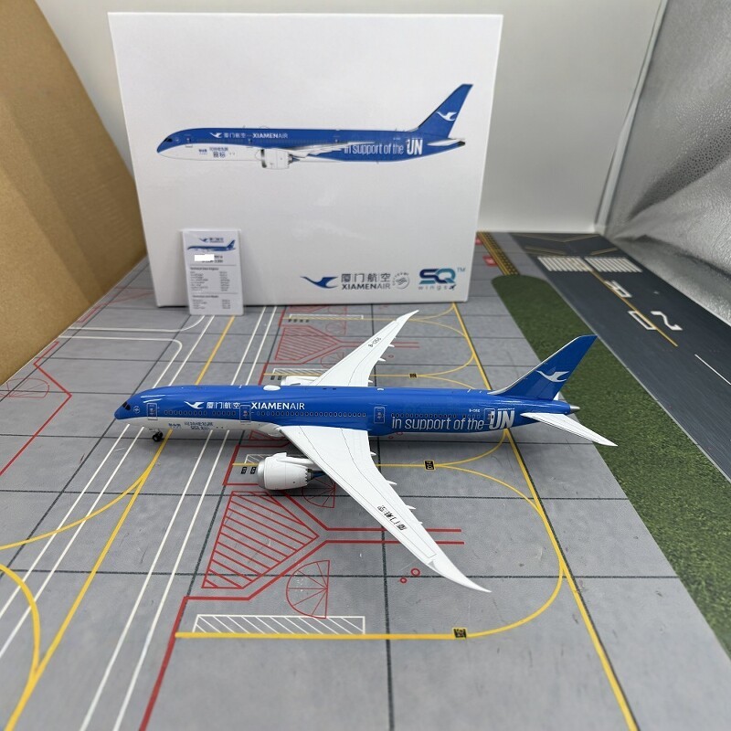 Alloy Airliner สําเร็จรูปรุ่น SQ Wings 100/200 เซียะเหมิน Airlines B787-9 B-1356