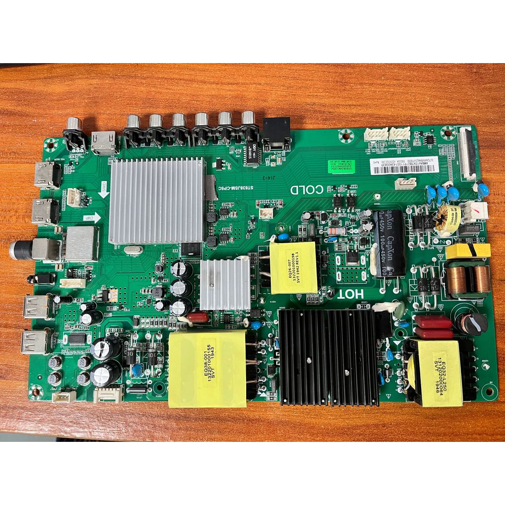 Cool เปิด 50K5C/50K5A LCD TV เมนบอร์ด ST638JSM-CP5C พร้อมหน้าจอ TPT500B5 วัด