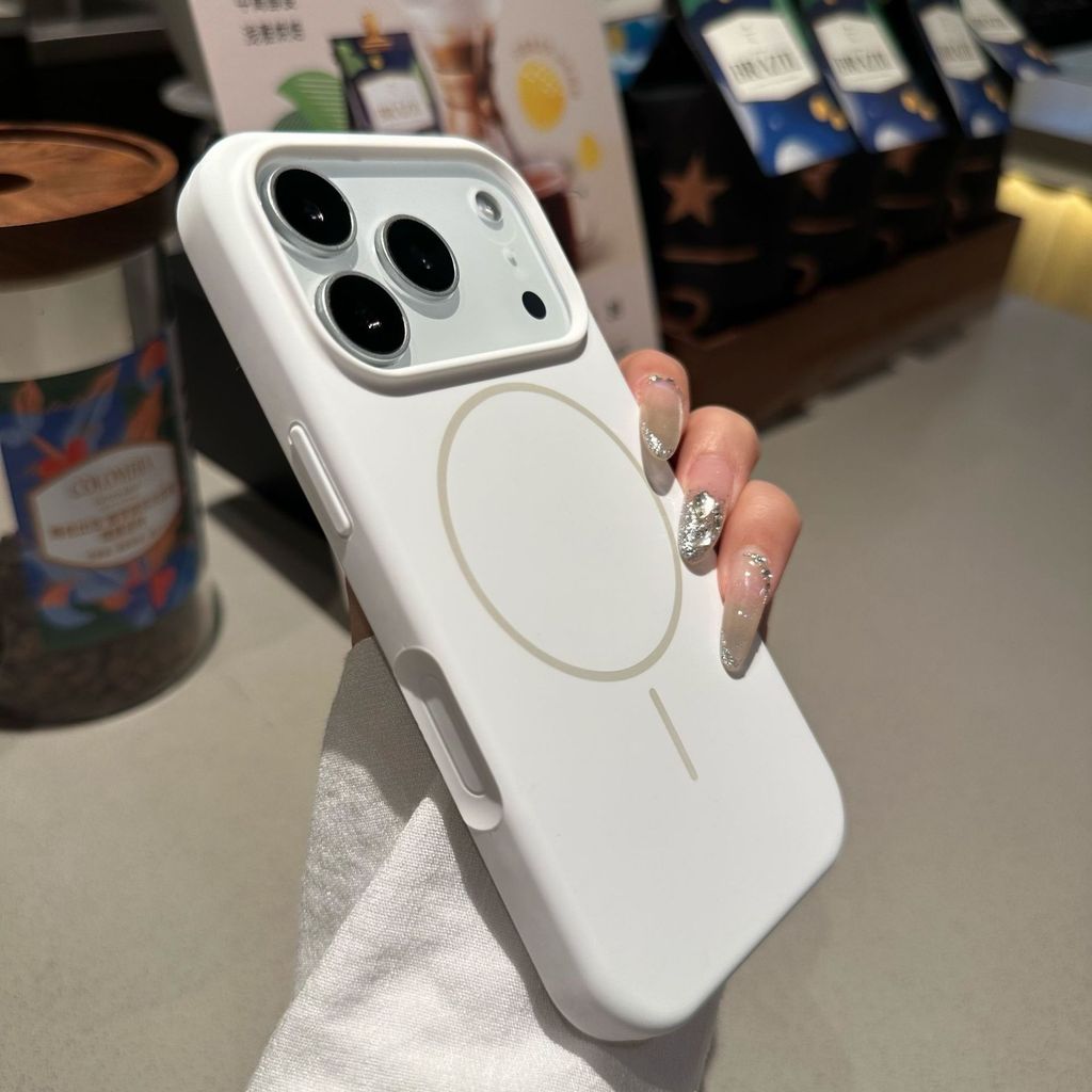 IPhone17PROMAX Liquid Silicone AI Photo Button Phone Case เหมาะสําหรับ 16 เคสป้องกัน 15 รุ่นใหม่