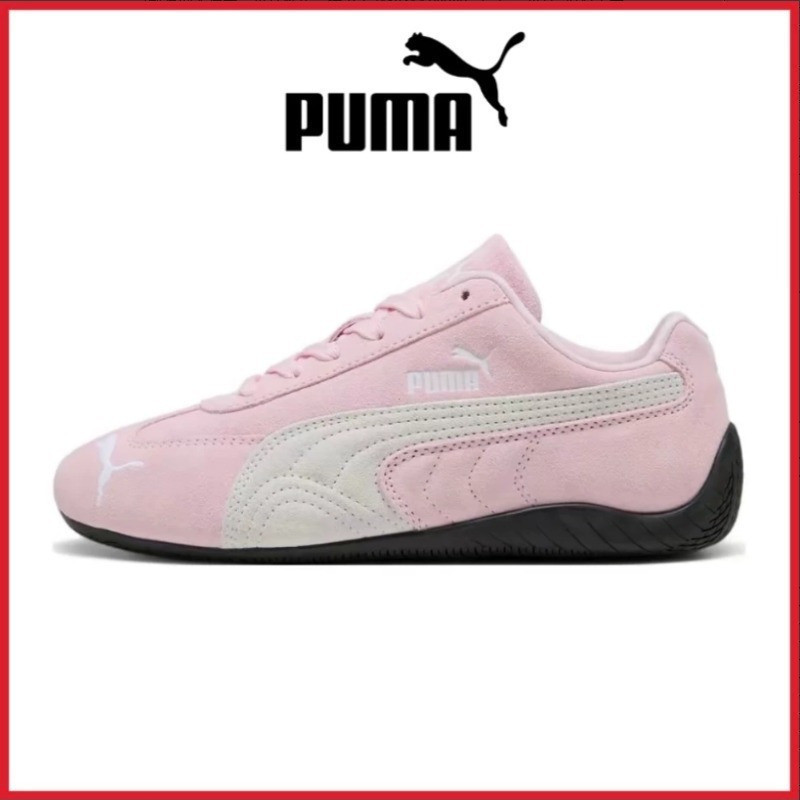 [PUMA] PUMA Shoes รองเท้าผ้าใบสีขาวสีชมพู Low-Top OG Racing Casual