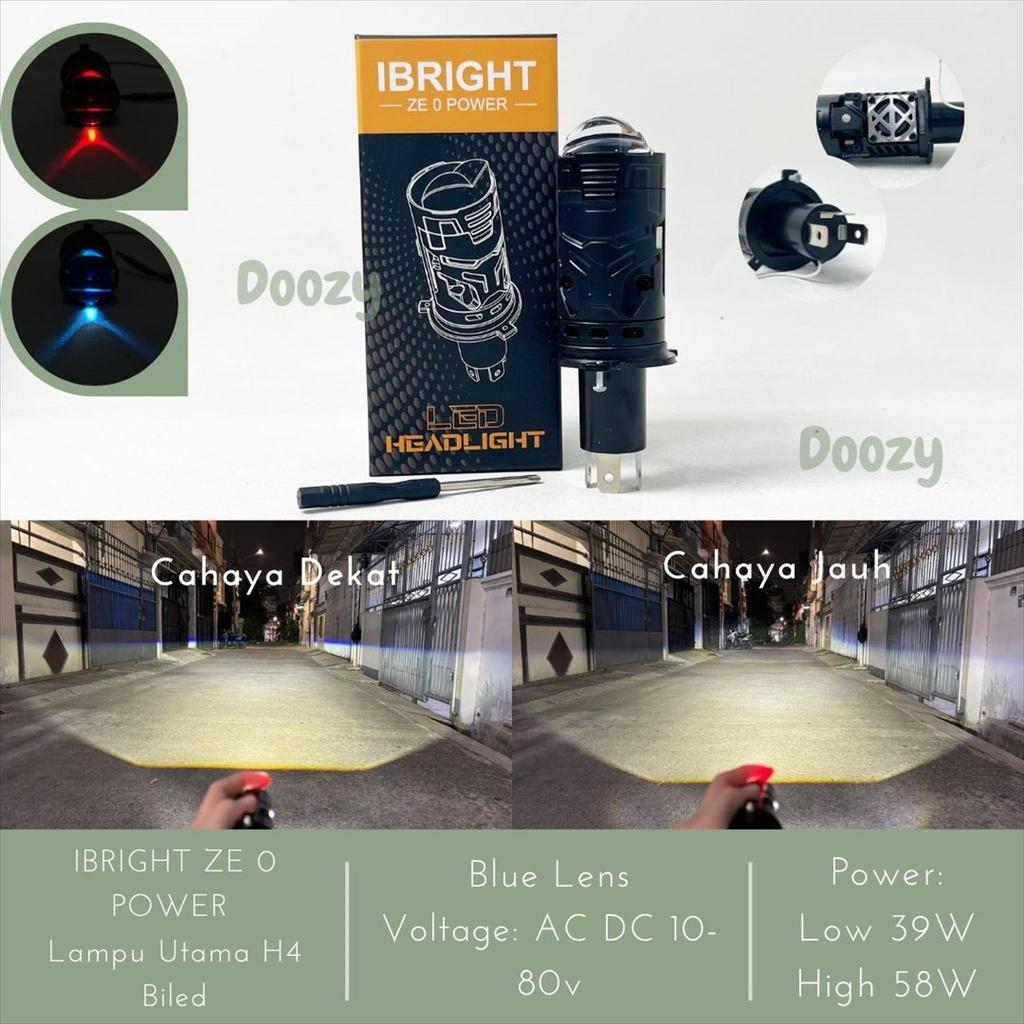 IBRIGHT ZE0 POWER - ไฟหน้าแบบบิล H4