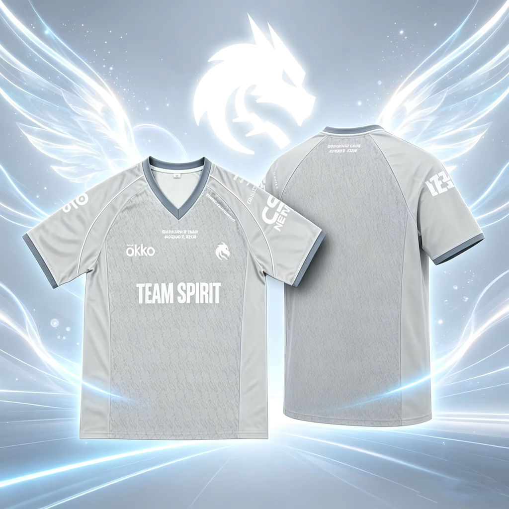 2026 EWC ทีม Spirit Jersey Donk Magixs ทุกวันการฝึกอบรมเครื่องแต่งกายผู้ชายและผู้หญิงพัดลมฤดูร้อน Breathable ลูกเรือ 3d เสื้อยืด