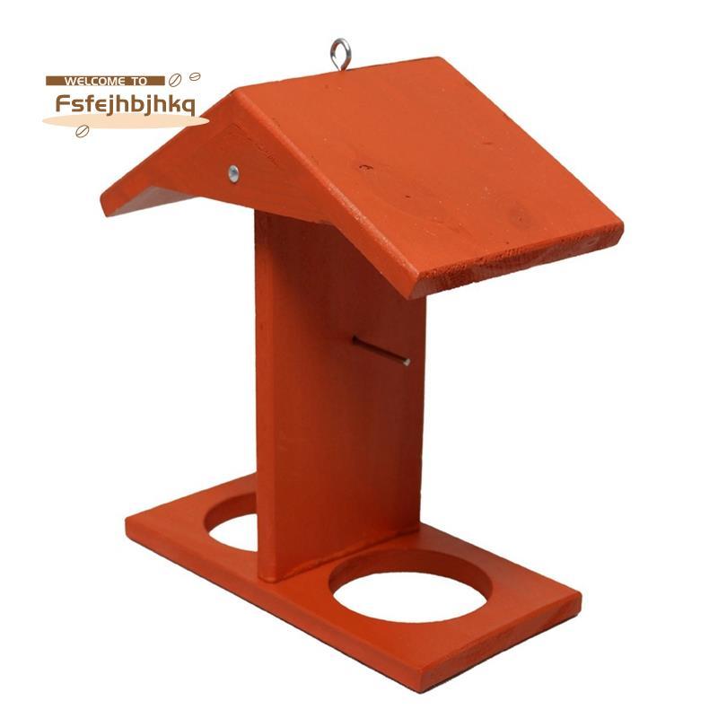 [fsfejhbjhkq]Bird Feeder Garden Bird Feeder Outdoor Feeder แขวนสัตว์เลี้ยง Feeder Shelter ตกแต่งสวน