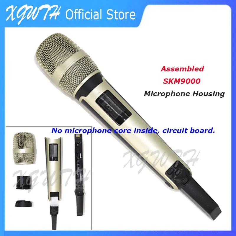 HZY เปลี่ยนซ่อมไมโครโฟนไร้สายมือถือไมโครโฟนสําหรับ Sennheiser SKM9000 ตาข่ายหัวบอลหลอดอุปกรณ์เสริม