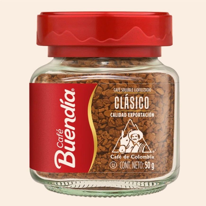 2026 สินค้าใหม่ Buendia Buendia Coffee Colombia นําเข้าผงกาแฟดําฟรีซดรายรสดั้งเดิมทันที 100% Arabica