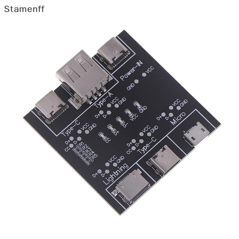 1PC USB Cable Data Line Test Board Cable Cheer USB Cable Tester Short Circuit On-Off Switching สําหร