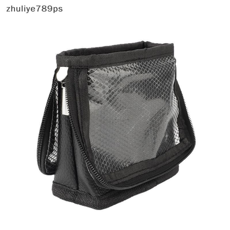 Zhuliye789ps] กระเป๋าเก็บเครื่องมือเครื่องสําอางซิปสุทธิ Stand-up กระเป๋าแต่งหน้าแบบพกพาพับได้สําหรั