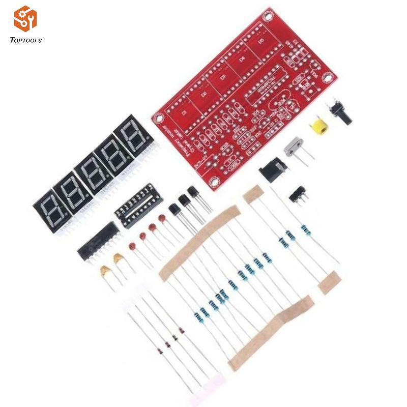 ชุดมิเตอร์นับความถี่ LED ดิจิตอล 1Hz 50MHz สําหรับการทดสอบเครื่องแยกคริสตัล
