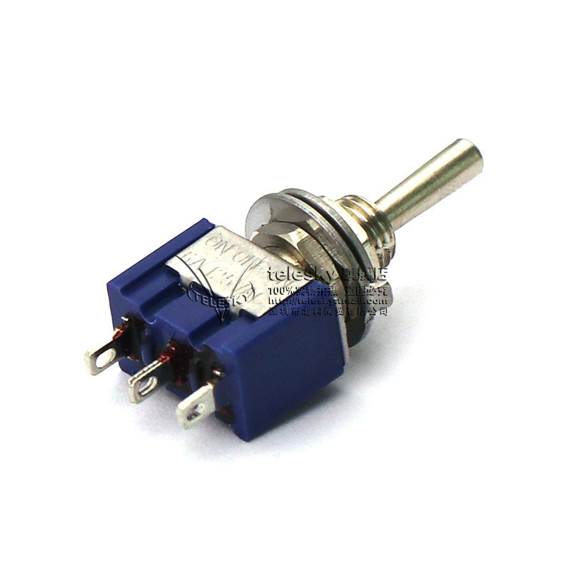 สวิตช์ปุ่มขาตั้งกล้องสามความเร็ว Rocker Arm Single Link 103 6A/125V 3A/250V Twist 3 Pins 3 เกียร์ 82