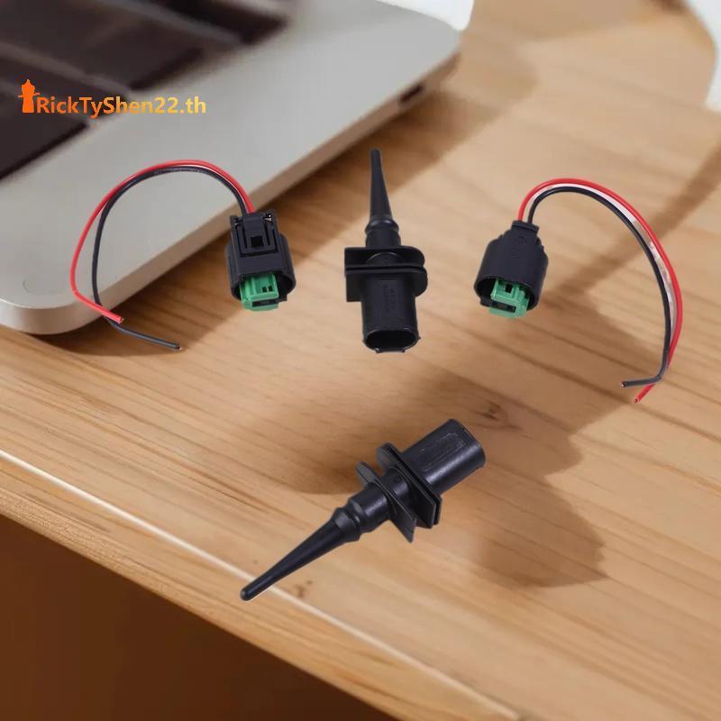 RickTyShen ปลั๊กขั้วต่อ Ambient ภายนอกเซ็นเซอร์อุณหภูมิอากาศสําหรับ 1 6 7 Series E39 E46 X3 X5 X6 Z4