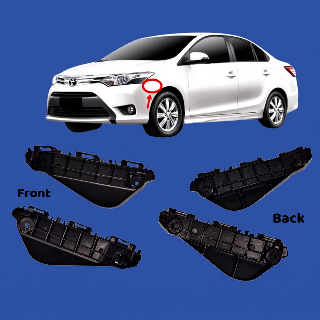 ขายึดกันชน Toyota Vios NCP150 (2013~2018) (หน้า/หลัง) (BIG SMALL)