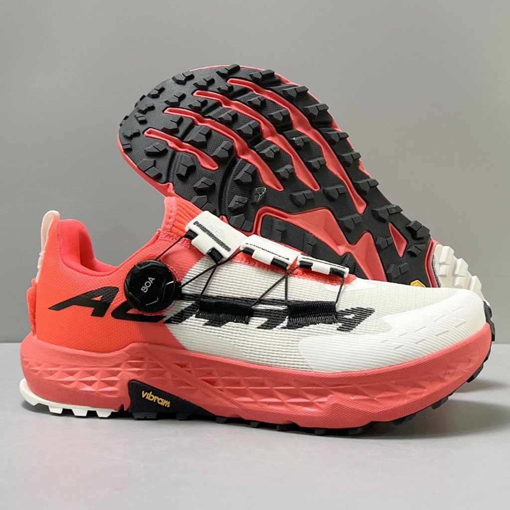 รองเท้าวิ่งผู้ชาย Altra TIMP 5 BOA Trail ออกแบบด้วยตาข่ายกันลื่น สีเป็นสีดํา OV7E Q9VS