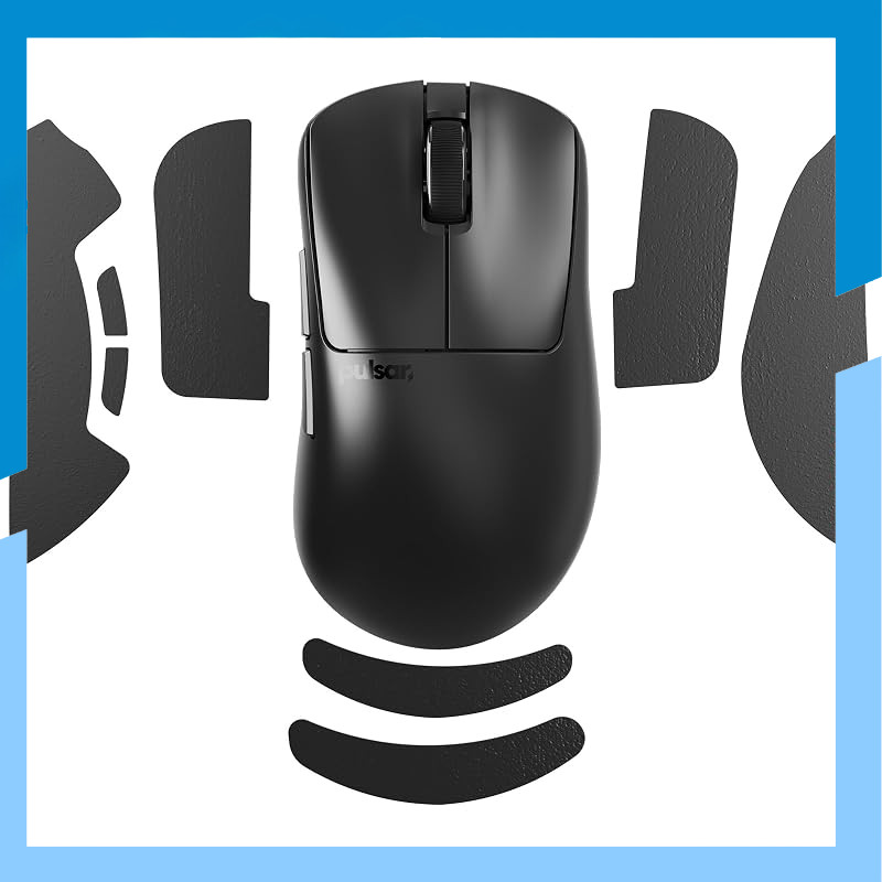 Pulsar Supergrip Pre-Cut Anti-Slip Ultra-Thin Gaming Mouse Grip Tape for Xlite V3
