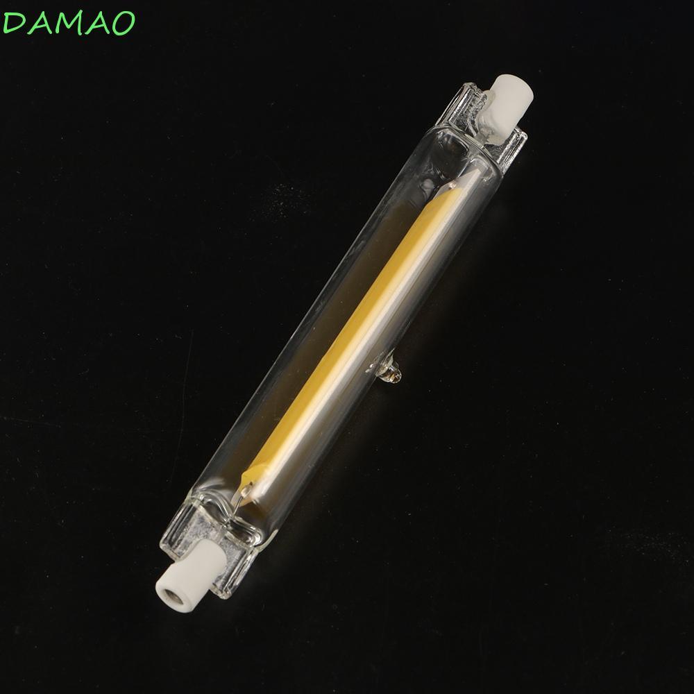 DAMAO COB Tube Bulb, Dimmable 360 Glow R7S Lamp Tube, Portable Replacement 110v/220v Bar