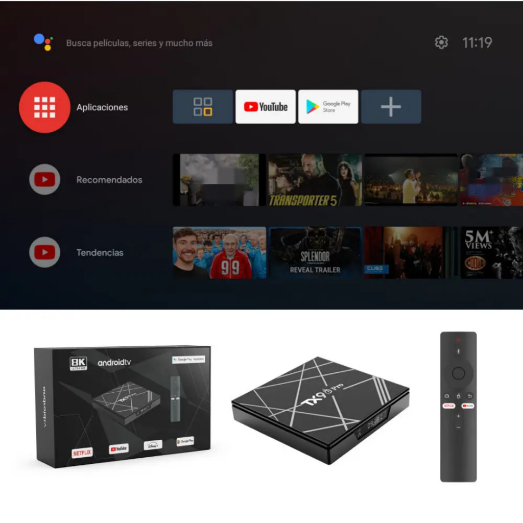 NEW ARRIVAL TX90PRO 2+16GB   Android13  Original Tv Box Android 13 Set Top Box 8K HD Tv Box พร้อมส่ง