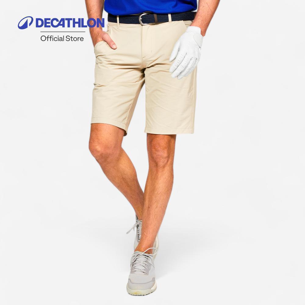 Decathlon Men'S Golf Shorts กางเกงขาสั้นน้ำหนักเบาพิเศษสำหรับผู้ชายใส่เล่นกอล์ฟ