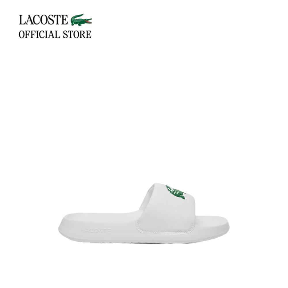 LACOSTE รองเท้าแตะผู้ชาย MEN'S SERVE SLIDE 1.0 รุ่น 49CMA0021 - WHITE