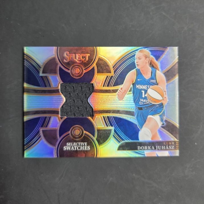 2024 Panini Select WNBA Dorka Juhasz Selective Swatches SW-DJ