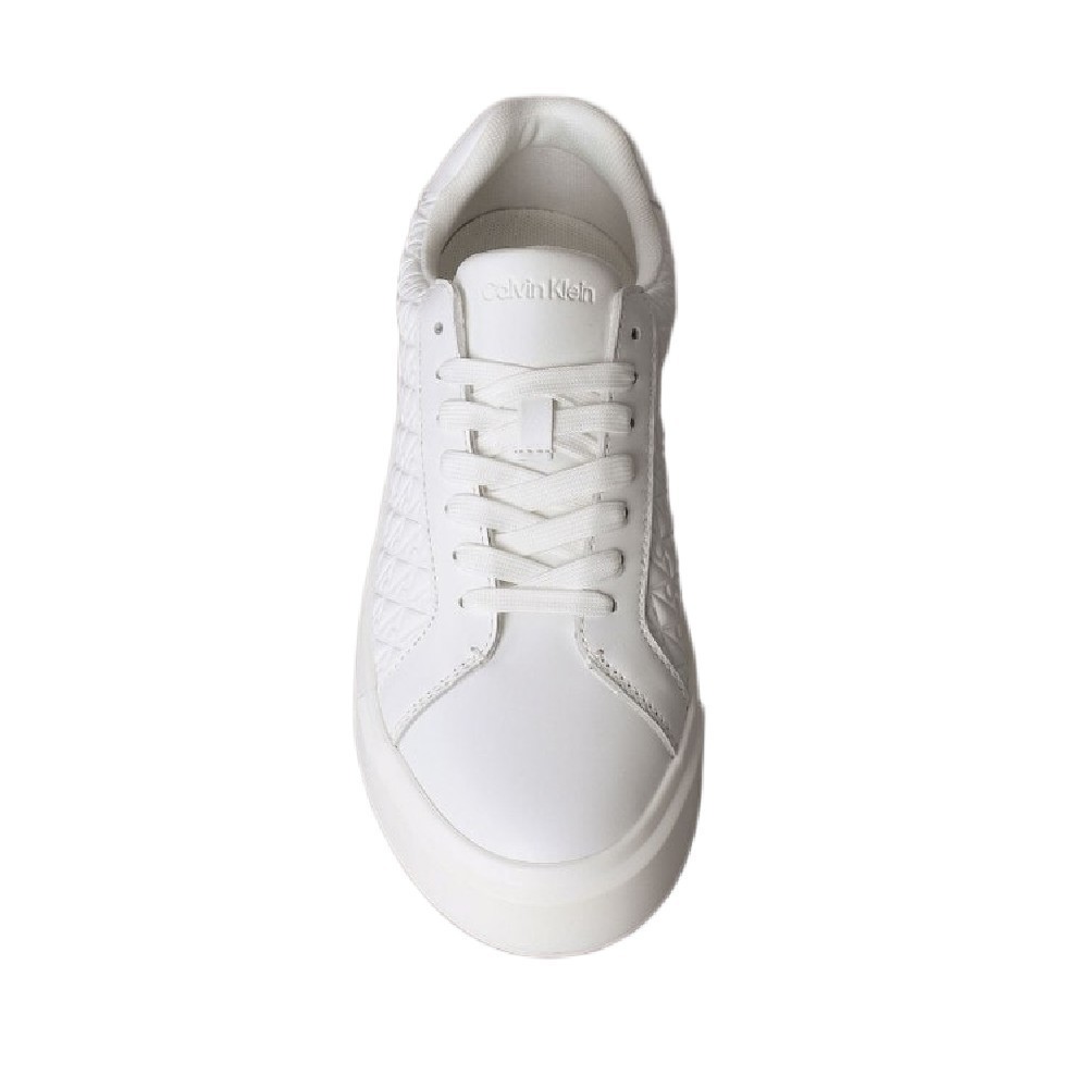 CALVIN KLEIN حذاء رياضي نسائي YW02006 — أبيض — صورة 5