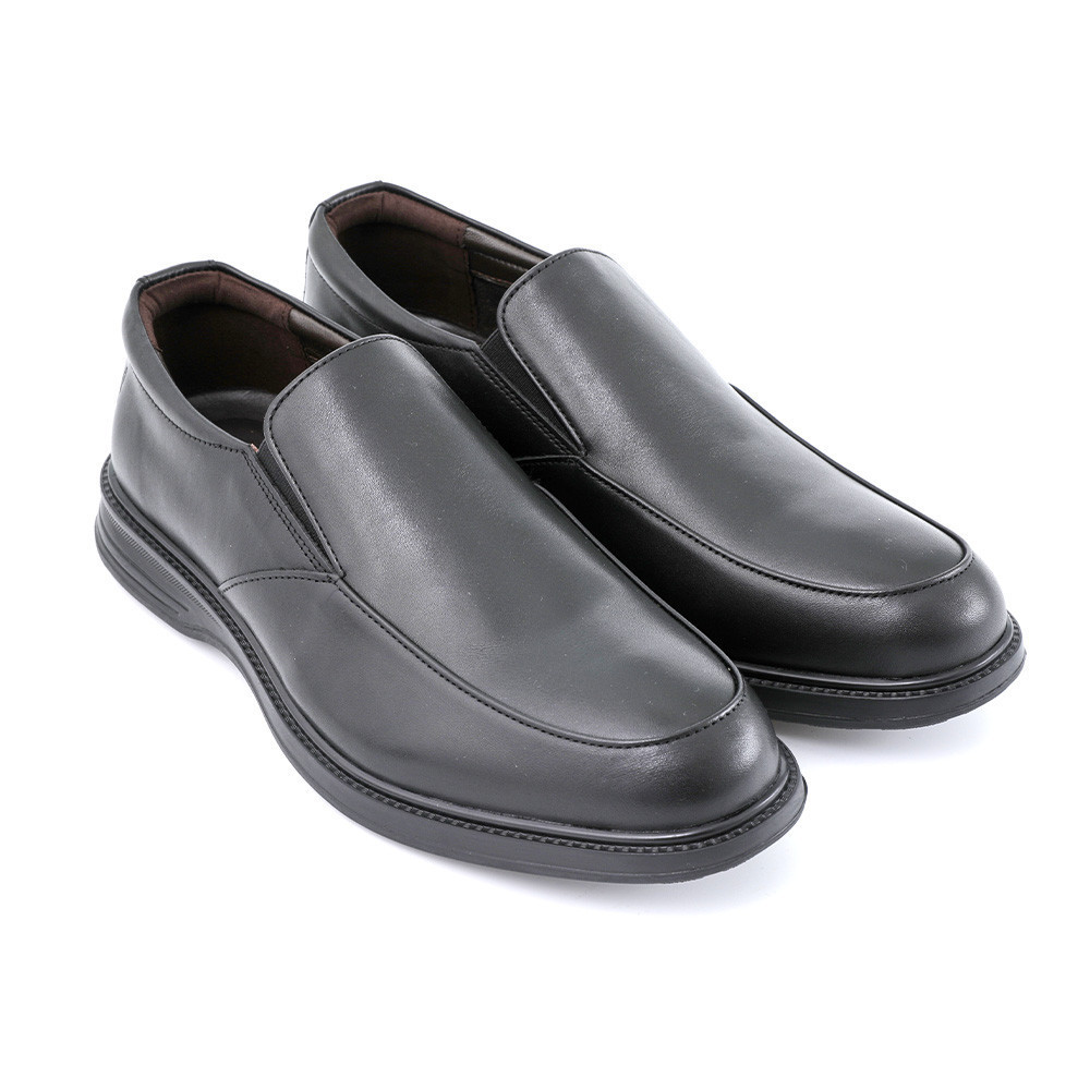 Hush Puppies حذاء رجالي رسمي جلد طبيعي HP 8HDFB0826A — أسود