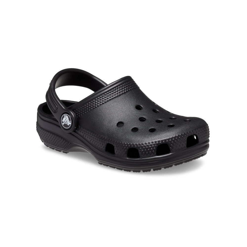 CROCS حذاء أطفال صغار Classic Clog — أسود