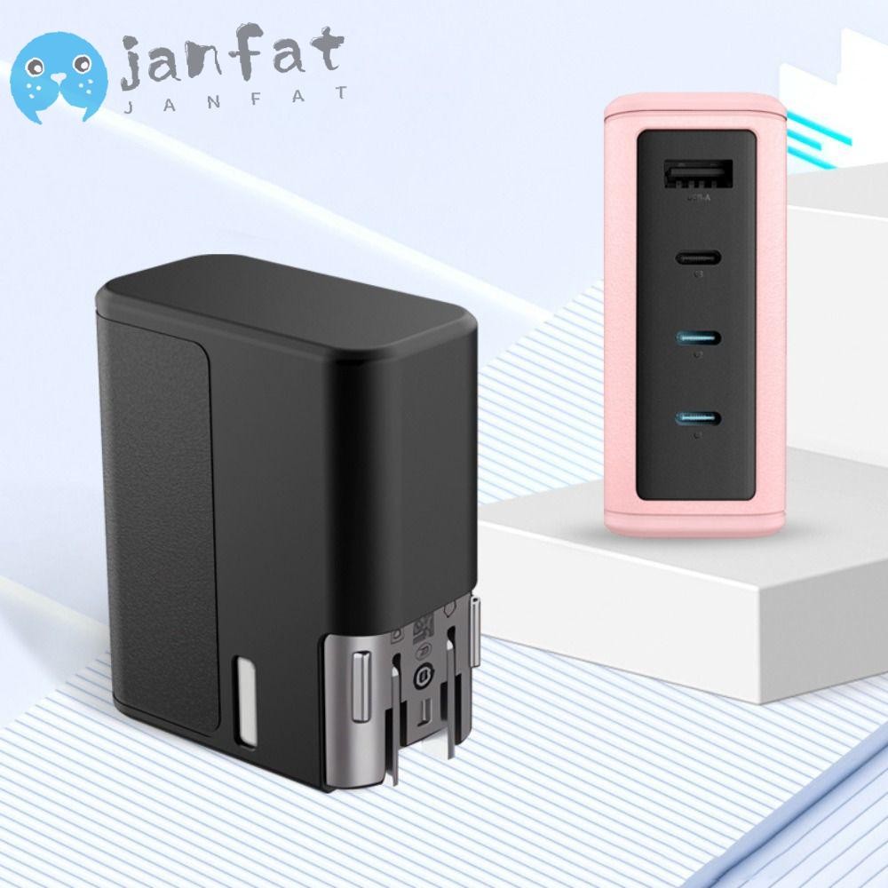 JANFAT ซิลิโคน ,สีทึบป้องกันฝุ่น,แบบพกพานุ่มกันกระแทกฝาครอบป้องกันสําหรับ CUKTECH GaN Charger 140W Travel