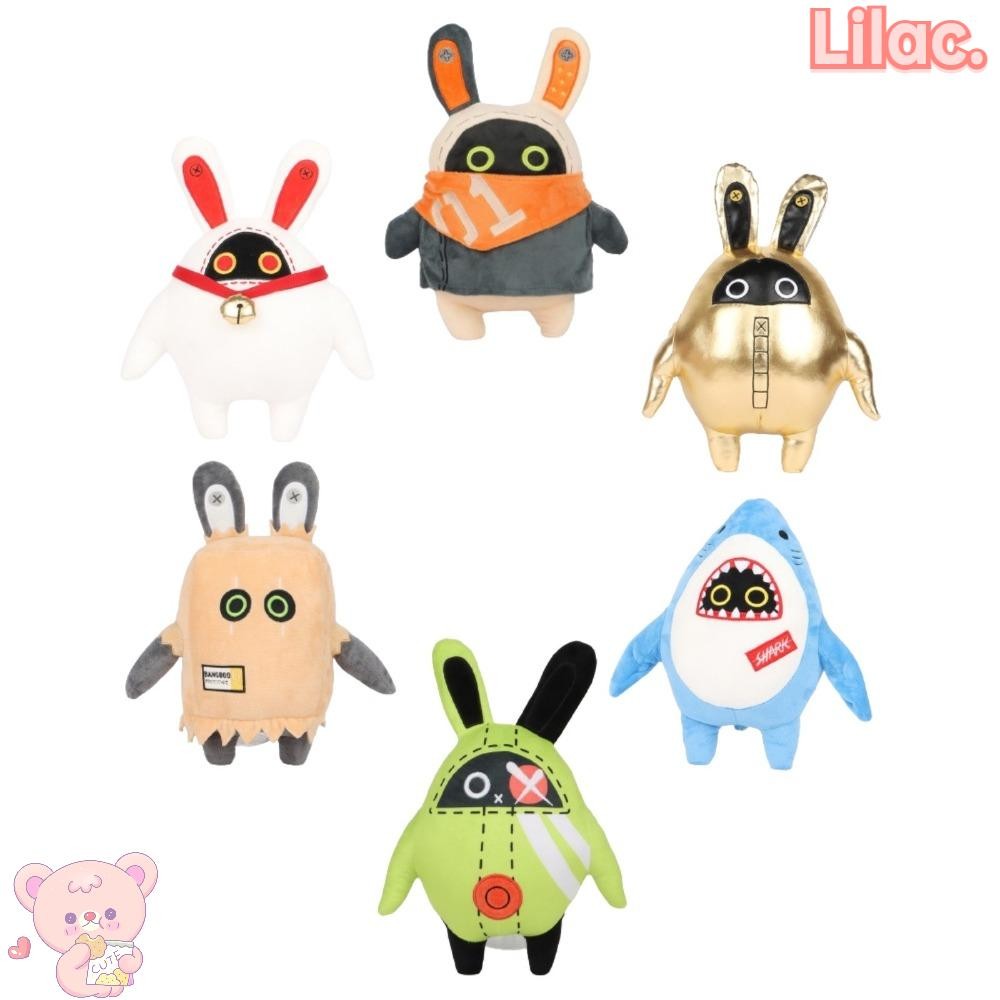 LIILACC Plushie ตุ๊กตาสัตว์, Shark ZZZ เกมตุ๊กตาตุ๊กตา, การ์ตูน Bangboo Zenless Zone Zero Plush Peri