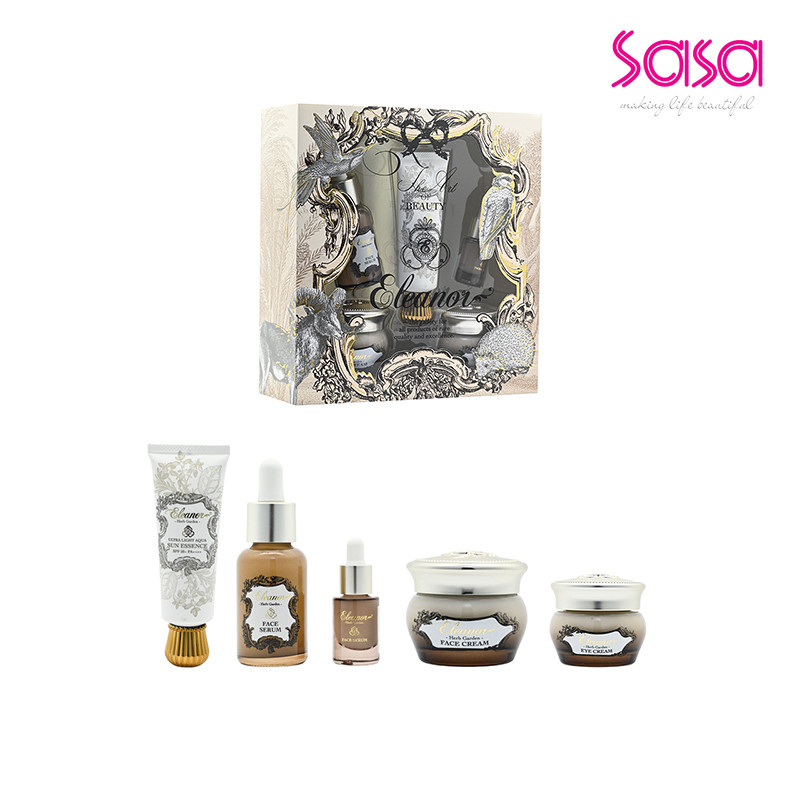 Eleanor Herb Garden Skincare Set  (5pcs)