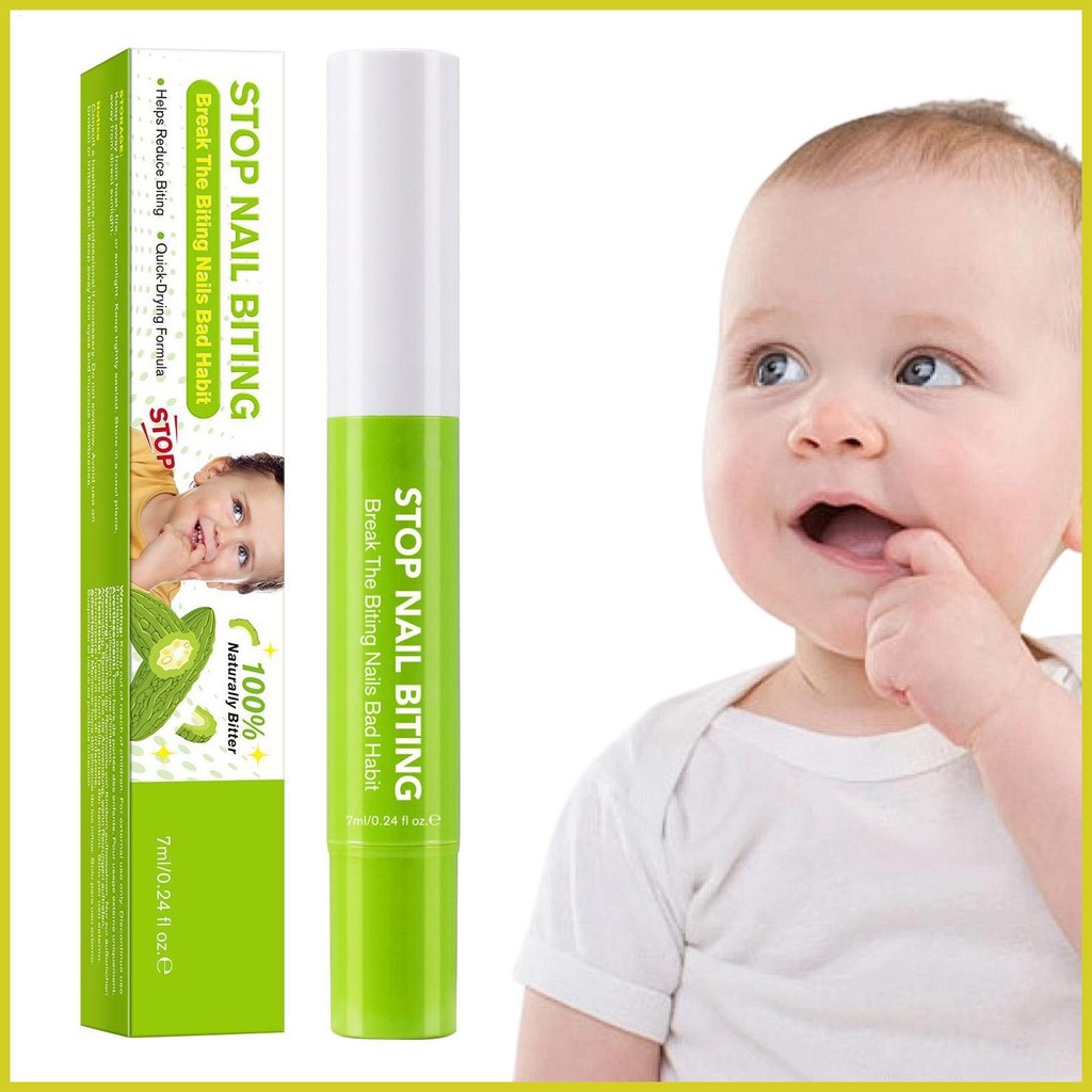 เล็บกัดป้องกัน 7ml Thumb Sucking ไม่มีกัดปากกา Bitter Stop Sucking Habit Thumb Guard ธรรมชาติ Health