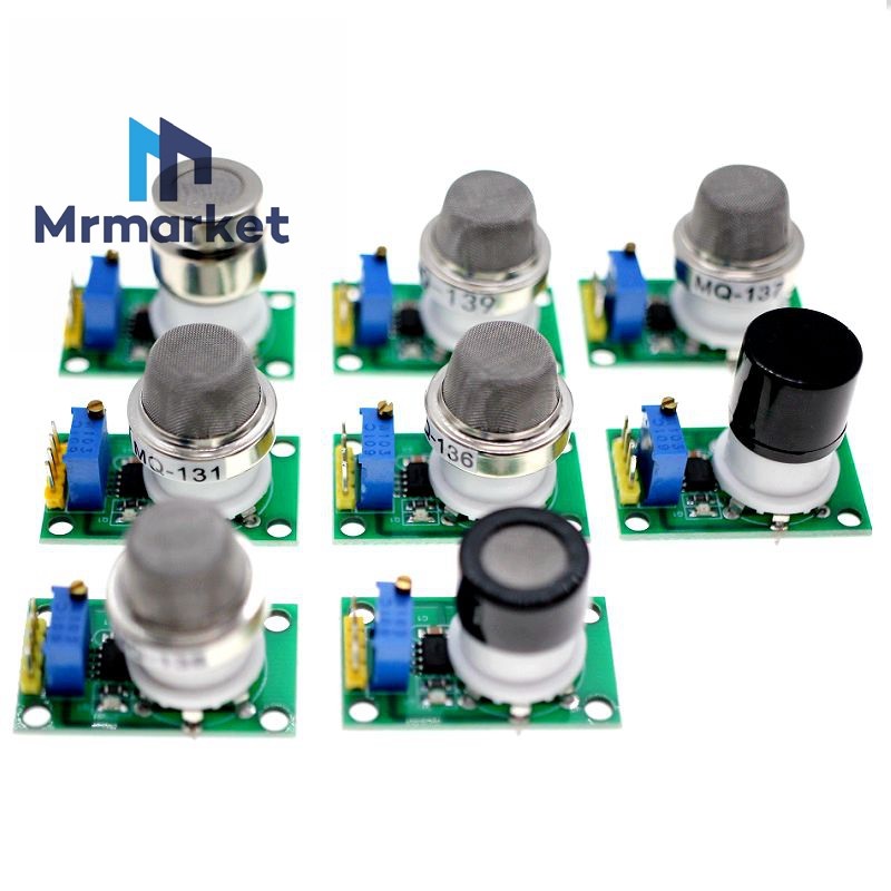 โมดูลเซ็นเซอร์แก๊ส MQ131 MQ136 MQ137 MQ138MG811 โอโซนไฮโดรเจนซัลไฟด์แอมโมเนียฟอร์มาลดีไฮด์
