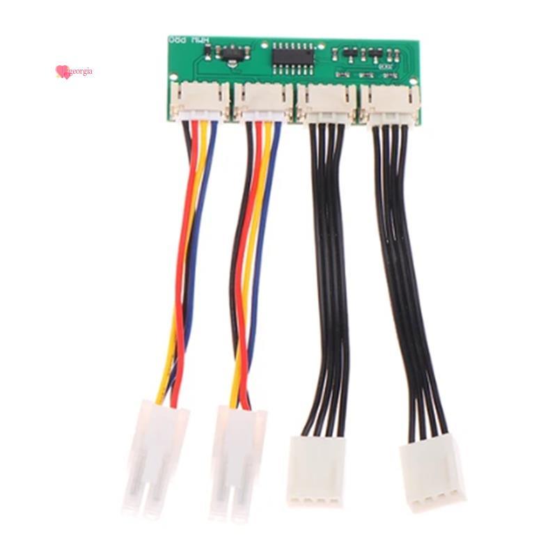 georg3312V 4-In-1 Square 4Pin พัดลมจําลองจําลองจําลองพิเศษสําหรับ Antminer พัดลม Spoofer Dummer