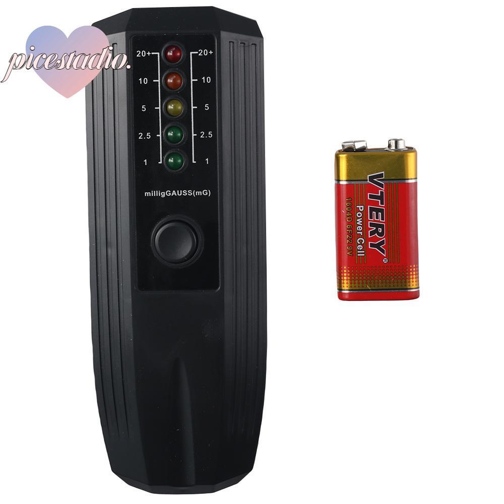 PICESTADIO EMF Reader, สีดําสมาร์ทดิจิตอล EMF Meter, Great Tester Emf protection Ghost