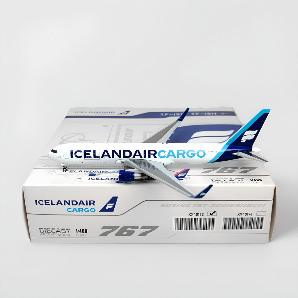 速卖货JC XX40172 XX40176 1:400 冰空 B767-300ER TF-ITSUNP TF-ISH