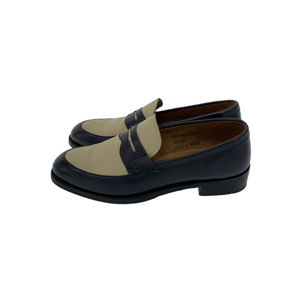 JOSEPH CHEANEY & SONS Loafers There is rubbing UK4 Navy Direct from Japan Secondhand