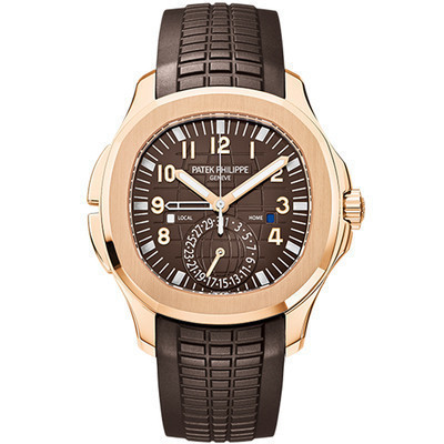 Patek Philippe Philippe Philippe Watch Male Grenade AQUANAUT Automatic Mechanical Rose Gold 5164R-00