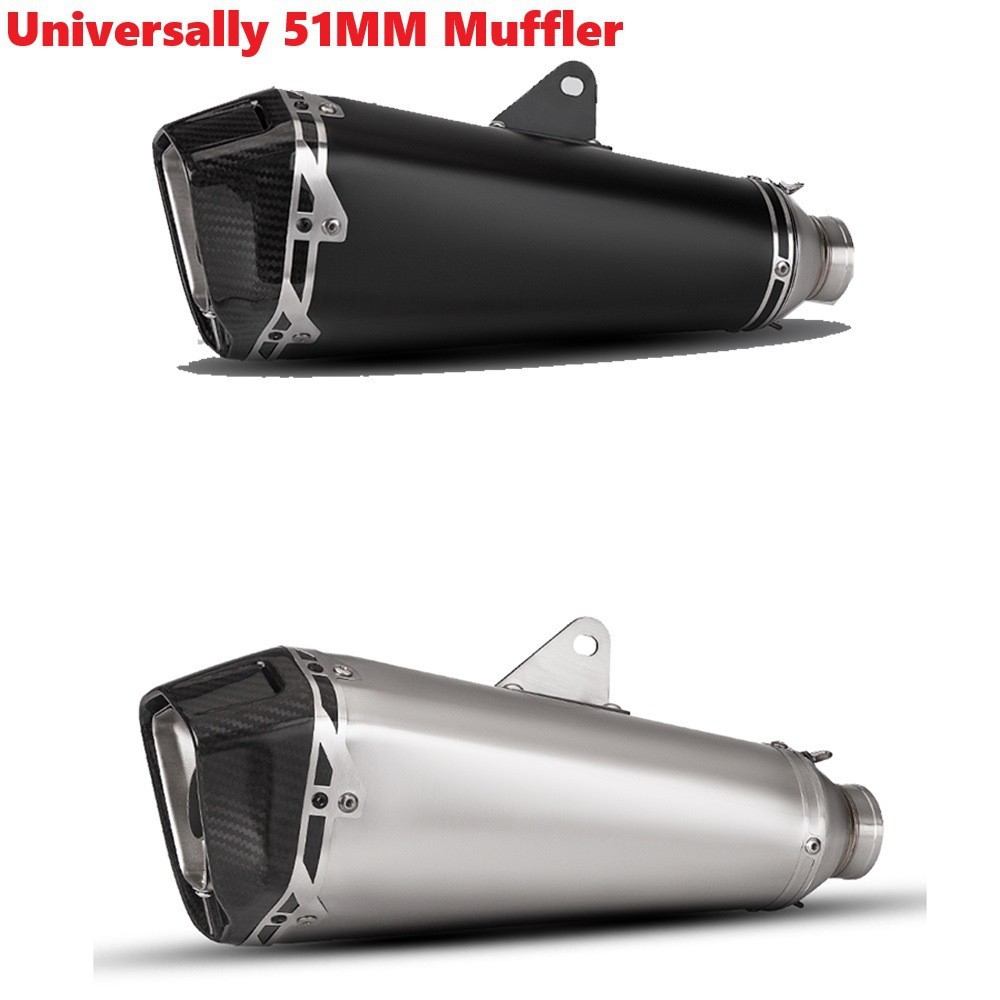 รถจักรยานยนต์ R3 Z900 450SR สาย 600 MT09 ท่อไอเสียดัดแปลง T168 Delta Universal Tail ส่วน