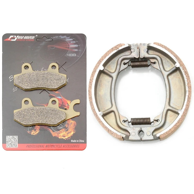 ผ้าเบรครถจักรยานยนต์รองเท้ากลองสําหรับ HONDA VT125 VT 125 CX-C8 Shadow 1999-2008