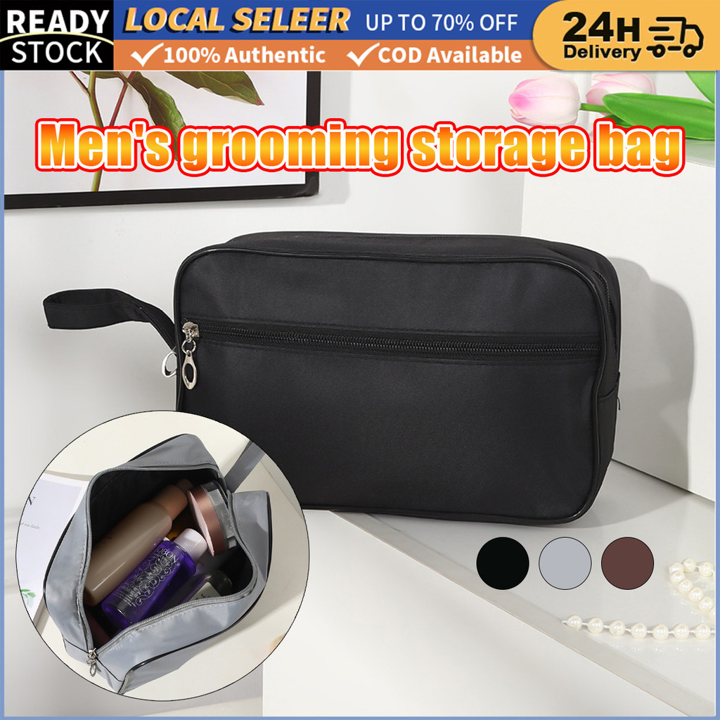 Unisex Wash Bag Portable zipe makeup Bag Travel Toiletry Bag Waterproof Big Capacity Cosmetic Storag
