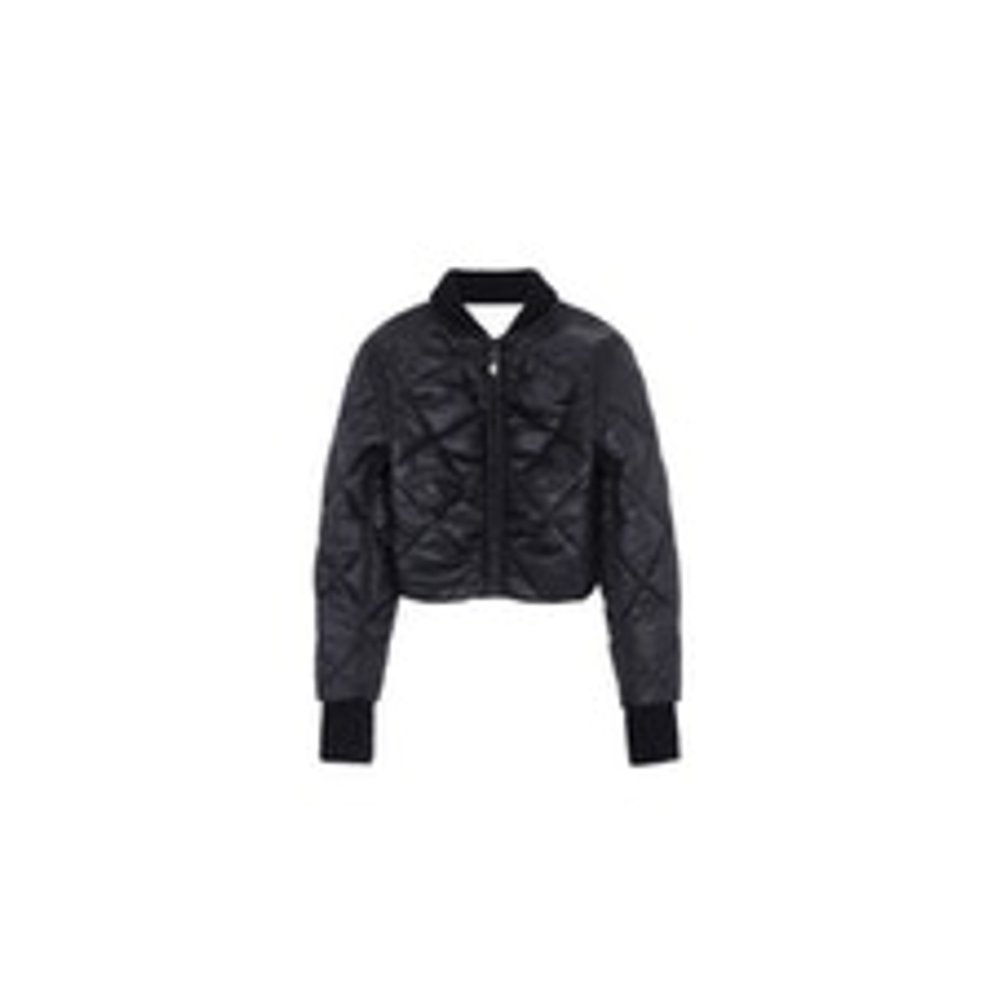 Hong Kong Direct Mail WE11DONE เสื้อแจ็คเก็ตสีดําสุภาพสตรี WD JK3 21 029 W BK [Korea Origin Place 3