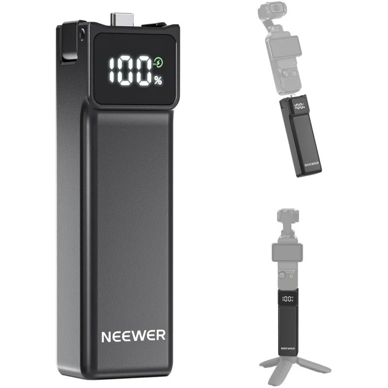 ที่จับแบตเตอรี่สําหรับ DJI Osmo Pocket 3 Creator Combo ขาตั้งกล้อง
