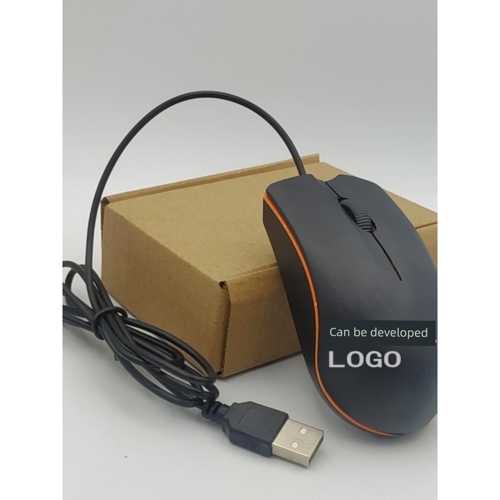 เมาส์มีสาย เมาส์ออปติคอลแบบมีสาย USB คอมพิวเตอร์เดสก์ท็อปโน้ตบุ๊กโฮสต์วิดีโอเฝ้าระวัง NVR DVR Haikan