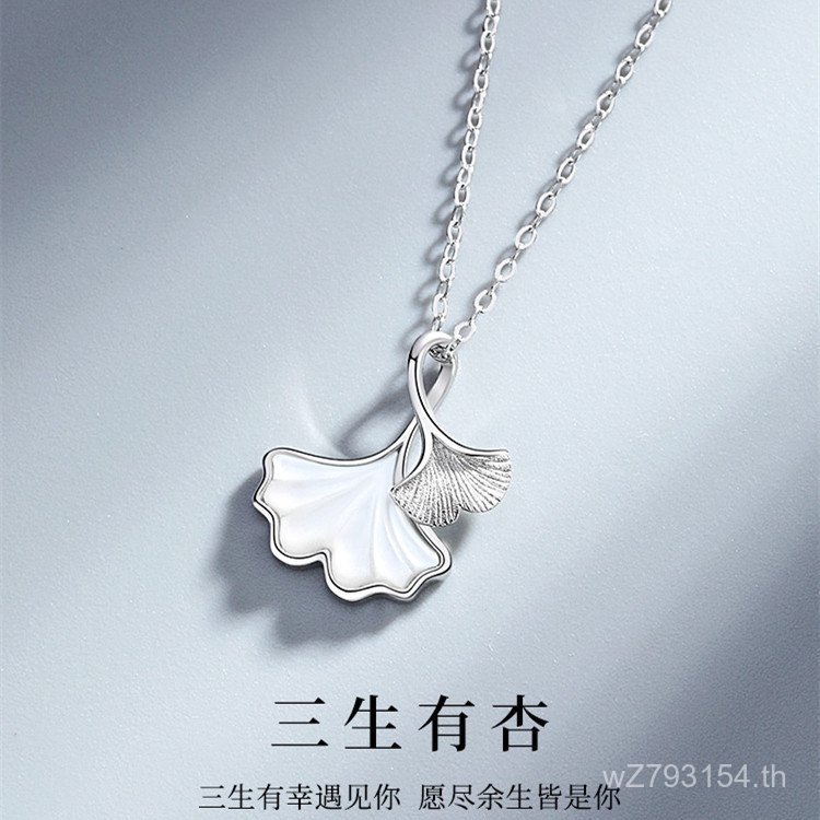 ออกแบบสร้อยคอกระดูกไหปลาร้าโซ่จี้สแควร์สายญี่ปุ่นเวอร์ชั่นเกาหลีที่เรียบง่ายสามชีวิตผู้หญิงมีซอก ส92