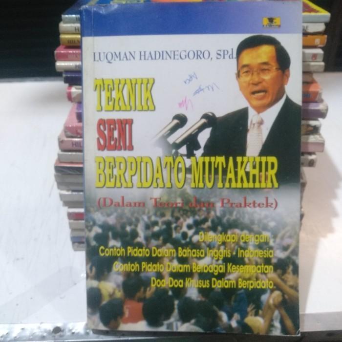 หนังสือเล่มล่าสุดของศิลปะของคําพูด - Luqman Hadingoro