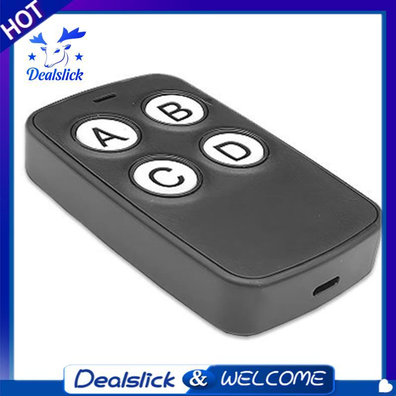 300-868MHz Auto Copy รีโมทคอนโทรลไฟฟ้าโรงรถประตูเปิด Duplicator Clone รหัส 4 คีย์เครื่องส่งสัญญาณ A