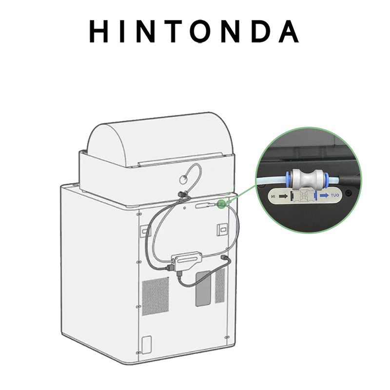 Bambu Lab Bambu Lab 3D อุปกรณ์เสริมเครื่องพิมพ์ Teflon Inlet Pipe Joint AMS Inlet PTFE