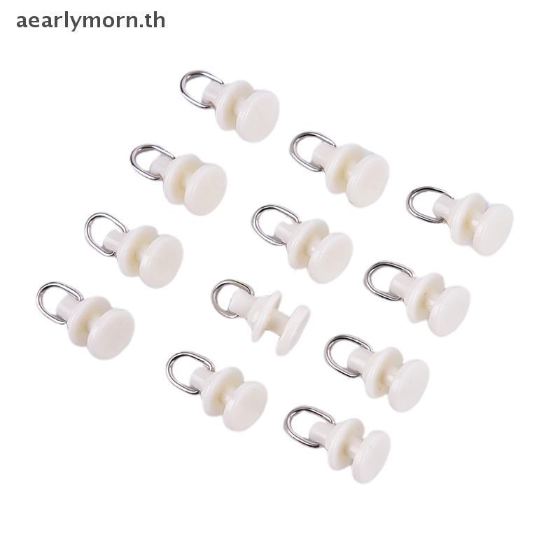 AA 20 ชิ้น ตัวล๊อกรางผ้าม่านพร้อม track glider rail และ hook rollers สำหรับการปรับแต่งห้องของคุณ - รูปที่ 2