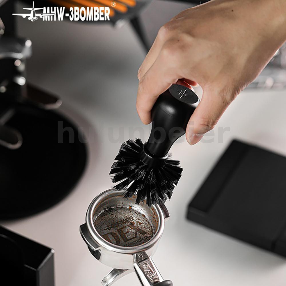 MHW-3BOMBER เครื่องบดกาแฟแปรงทําความสะอาด Bomber Powder Bowl แปรงทําความสะอาดเครื่องชงกาแฟแปรงทําควา