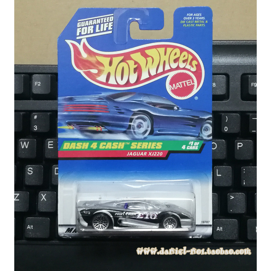 风火轮小车 HOT WHEELS DASH 4 CASH SERIES JAGUAR XJ220